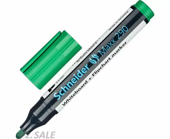 753914 - Маркер для досок и флипчарт SCHNEIDER Maxx 290 зеленый 944959 (2)