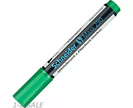 753914 - Маркер для досок и флипчарт SCHNEIDER Maxx 290 зеленый 944959 (3)