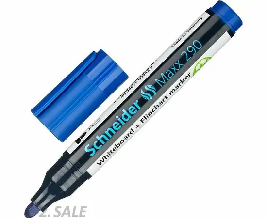 753916 - Маркер для досок и флипчарт SCHNEIDER Maxx 290 синий 944957 (2)