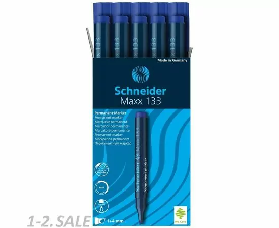 753975 - Маркер перманентный SCHNEIDER Maxx 133 синий 944956 (6)