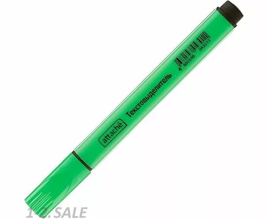 754019 - Маркер выделитель текста ATTACHE зеленый 1-4 мм треугольный 968796 (3)