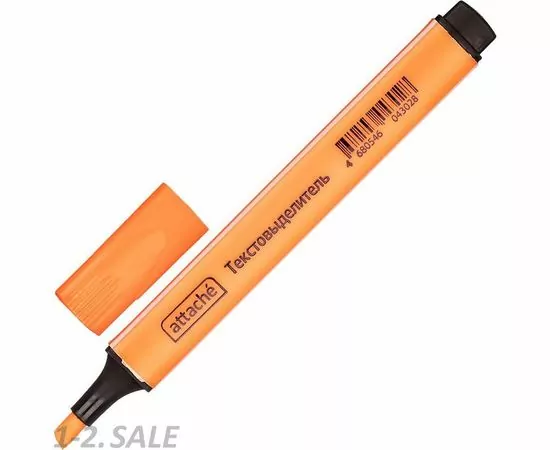 754021 - Маркер выделитель текста ATTACHE оранжевый 1-4 мм треугольный 968797 (2)