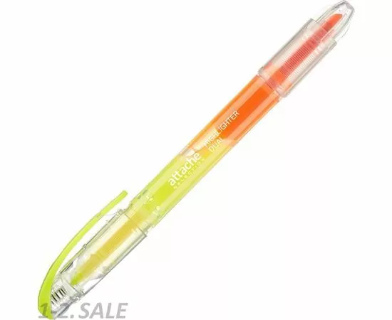 754035 - Маркер выделитель текста Attache Selection Dual 1-4 мм желт/оранжевый 958571 (3)