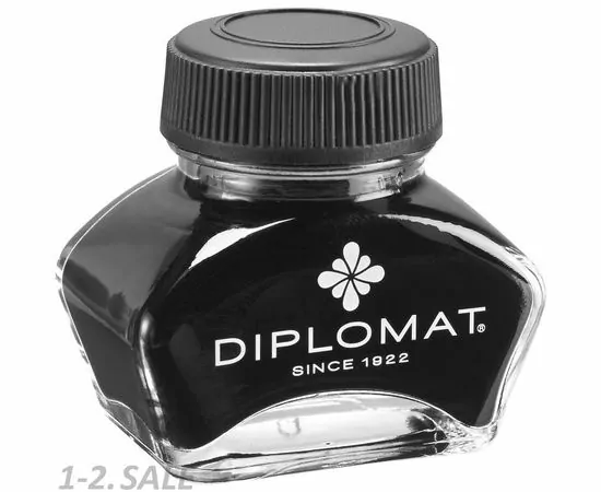 754090 - Чернила 30мл DIPLOMAT черный D20000324 1006804 (2)