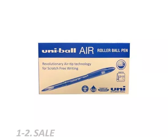 754105 - Роллер Uni-Ball AIR 0,28-0,45мм синий UBA-188M 710175 (5)
