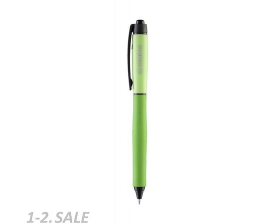 754140 - Ручка гелевая STABILO PALETTE XF автомат.268/3-41-2 зелен.корп.0,35мм,синяя 734690 (2)