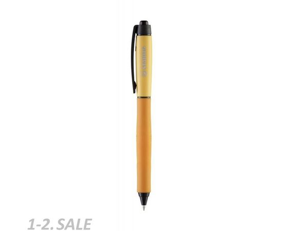 754141 - Ручка гелевая STABILO PALETTE XF автомат.268/3-41-4 оранж.корп.,0,35мм,син 734691 (2)