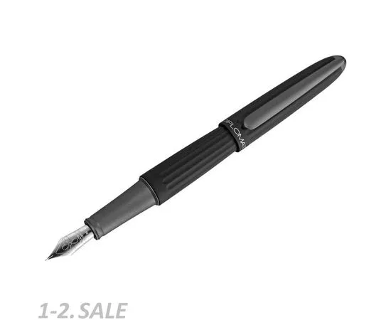 754164 - Ручка перьевая DIPLOMAT Aero black F синий D40301023 1006759 (3)