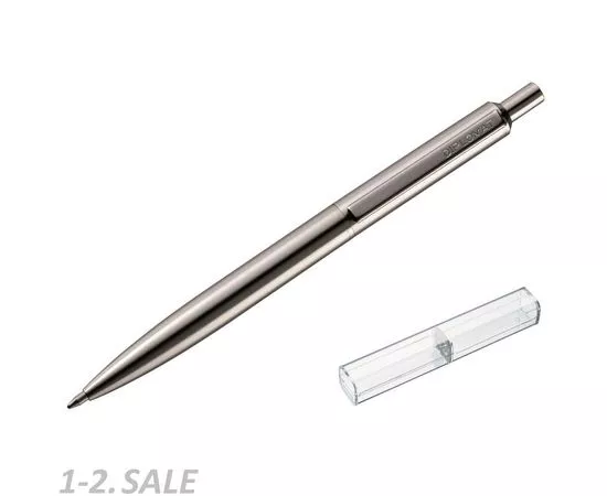 754193 - Ручка шариковая DIPLOMAT Equipment stainless steel синий D10543213 1006796 (2)