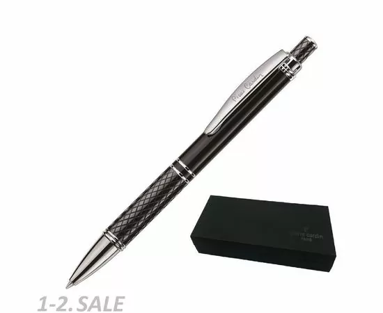 754212 - Ручка шариковая автоматич. Pierre Cardin GAMME, черн.корп.,синий PC0895BP 739129 (2)