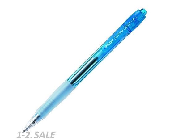 754292 - Ручка шариковая BPGP-10N-F L SUPER GRIP NEON корпус синего цвета 1023183 (2)