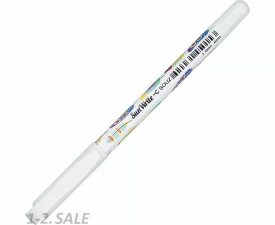 754331 - Ручка шариковая SUNWRITE, синяя, 0,5мм, корпус в асс., РШ 740-05 881923 (6)