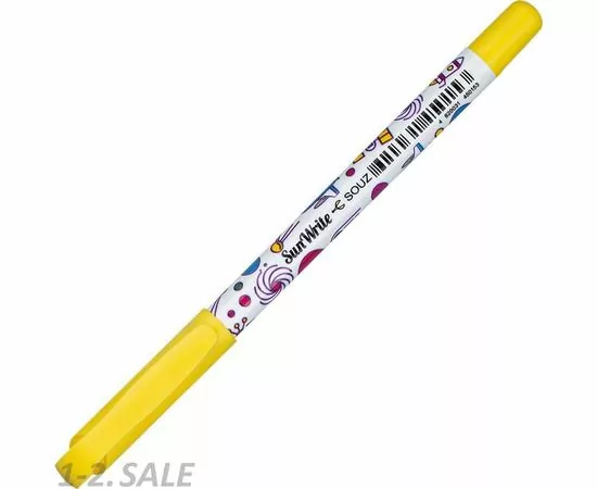 754331 - Ручка шариковая SUNWRITE, синяя, 0,5мм, корпус в асс., РШ 740-05 881923 (7)