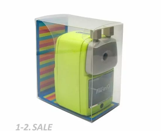 754395 - Точилка для карандашей механическая Kw-Trio 32YA, метал.корпус,цвет ассорти 1094253 (6)