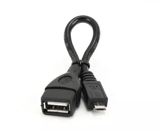 607018 - Кабель USB(A)шт. - microUSBшт. 0.15м Cablexpert USBAF/MicroBM A-OTG-AFBM-001 (1)