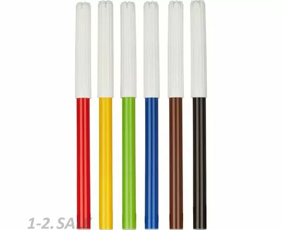 755963 - Фломастеры Стамм 6 цв. в блистере 892694 (3)