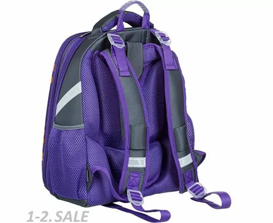 756132 - Ранец №1School Basic   Лисички, 2 отд., ортопед. cпинка 1145914 (5)