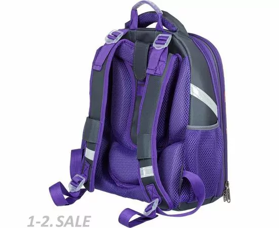 756132 - Ранец №1School Basic   Лисички, 2 отд., ортопед. cпинка 1145914 (7)