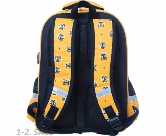 756170 - Рюкзак школьный №1School Tigers желтый 1061340 (6)