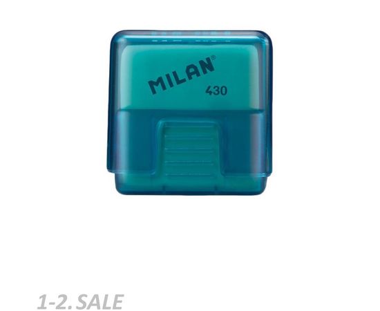 756195 - Ластик каучуковый Milan Look в пластиковом чехле PMMS430LK, цв в асс (ДС) 1032908 (3)