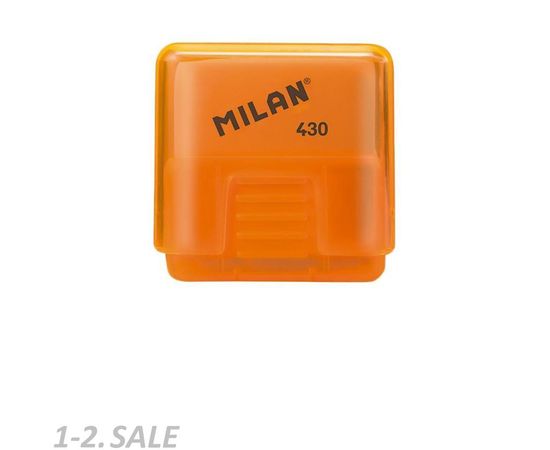 756195 - Ластик каучуковый Milan Look в пластиковом чехле PMMS430LK, цв в асс (ДС) 1032908 (5)