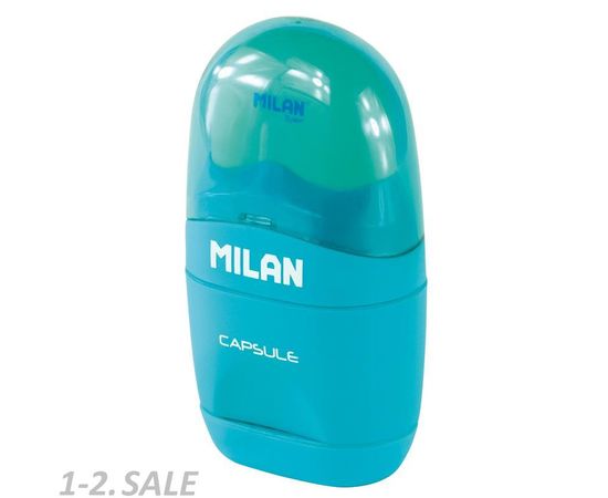 756227 - Ластикоточилка Ластик-точилка Milan CAPSULE цвет в ассорт., блистер 208199 1057222 (6)