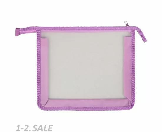 756308 - Папка для тетрадей №1 School Кот  А5 на молнии, пластик/ламин.картон,ПТ-715 1156580 (3)