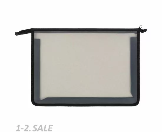 756311 - Папка для тетрадей №1 School Тигр А4 на молнии, пластик/ламин.картон,ПТ-815 1156573 (3)