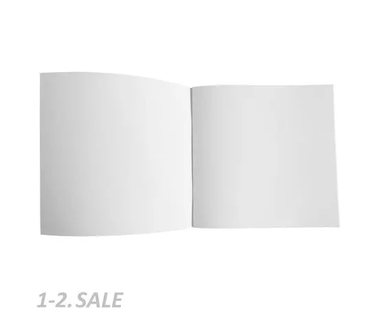 756453 - Альбом для рис. и эскизов 190х195мм 36л белый блок 90гр,скоб,обл. карт,7439 693907 (3)