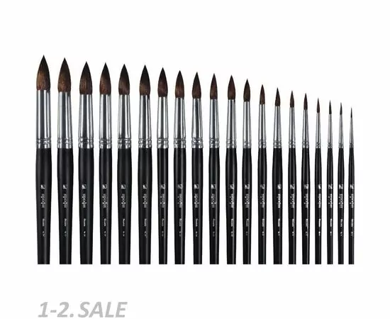 756790 - Кисть Альбатрос Профи белка №9  круглая 657209 (2)