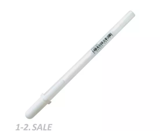756899 - Ручка гелевая Sakura Souffle белая матовая, XPGB950 1090569 (2)
