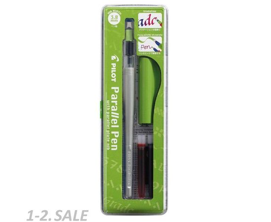 756906 - Ручка перьевая для каллиграфии PILOT Parallel Pen, 3,8 мм FP3-38-SS 1006826 (2)