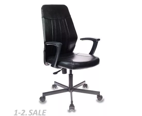 776181 - Кресло VB_EChair-224 PPU к/з черный, металл 794290 (1)