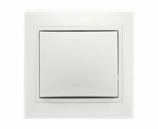 654974 - Smartbuy Венера выкл. СУ 1кл. 10А белый, керамика (SBE-01w-10-SW1-0-c) (1)