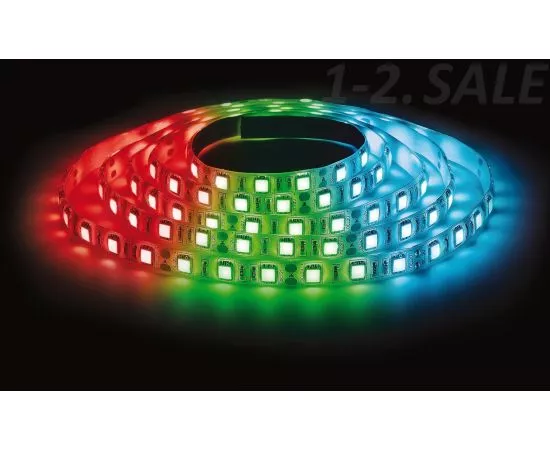 379531 - ЭРА Лента св/д 12V 7.2W/m 30Led/m IP65 RGB 5м (герметич.) SMD5050 LS5050-30LED-IP65-RGB (2)