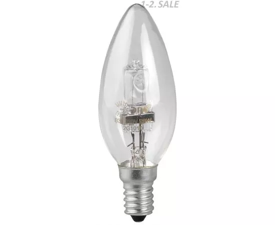 410201 - Лампа галоген. ЭРА Hal-B35-28W-230V-E14-CL (2)