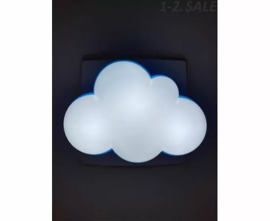 575211 - ЭРА ночник св/д детский NN-605 0.5W пластик, белый, 220V, фотосенсор NN-605-LS-W (2)