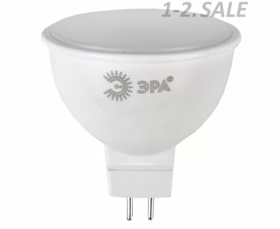 582772 - Лампа св/д ЭРА MR16 GU5.3 220V 5W(350lm) 2700K 50x48 MR16-5w-827-GU5.3 ECO 6430 (2)