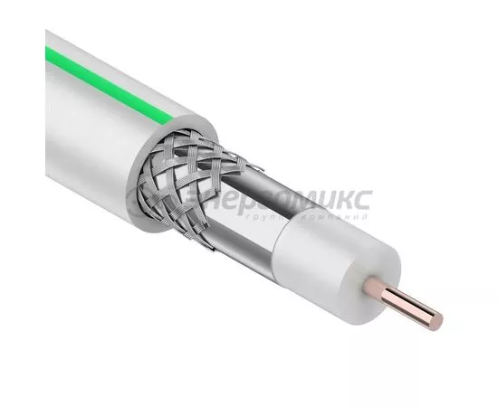 609250 - PROconnect кабель коакс. SAT 703 B, 75 Ом, CCS (оплетка AL75%) белый, 100м (цена за бухт) 01-2431-2 (1)