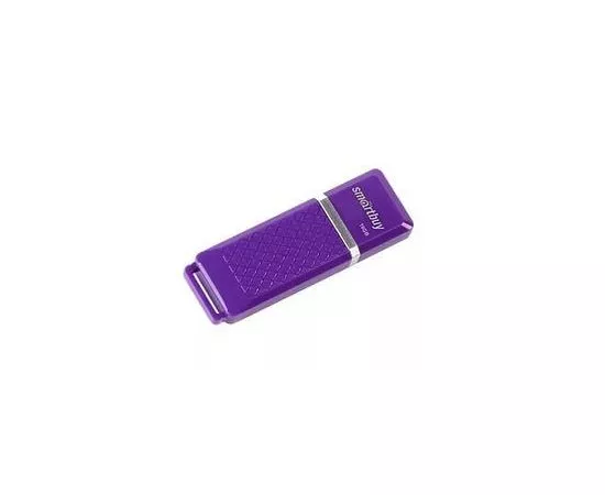 613007 - Флэш-диск (флэшка) USB 16GB Smartbuy Quartz series Violet (SB16GBQZ-V) (1)