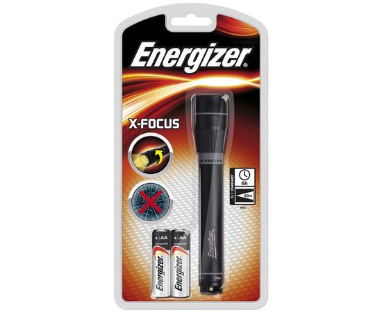 617358 - Energizer фонарь ручной LED X-Focus (2xR6 в компл.) (1)