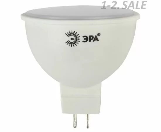 599837 - ЭРА стандарт MR16 GU5.3 220V 6W(500lm) 2700K 2K 50x50 MR16-6w-827-GU5.3 6131 (2)