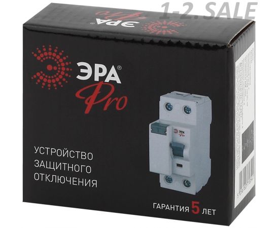 658636 - ЭРА PRO NO-902-59 устройство защитного отключения (УЗО) ВД1-63 1P+N 100А 100мА (90/1620) (2)