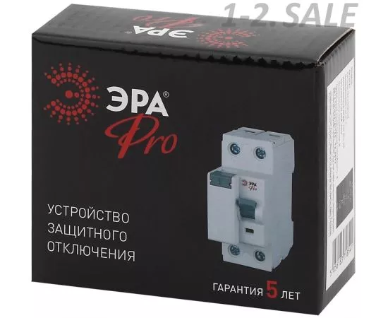 658637 - ЭРА PRO NO-902-60 устройство защитного отключения (УЗО) ВД1-63 1P+N 100А 300мА (90/1620) (2)