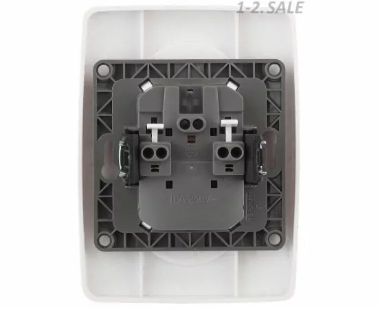 661284 - ЭРА 12 роз. СУ 2мест. 16А белый, автоклеммы 12-2107-01 (2)