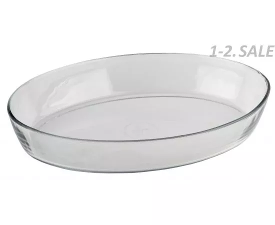 690333 - Marinex Овальная стекл. форма д/запекания 1,6 л (26*18 см) (6/432) 4954 (2)
