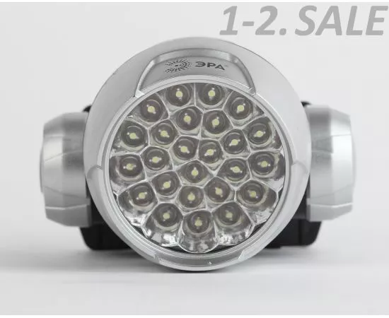 715253 - ЭРА фонарь налобный GB-706 3W LED 3xAAA пластик BL 8307 (2)