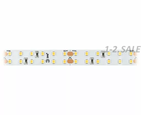 718371 - ЭРА лента св/д 24V 20w/m 192 led/m IP33 теплый, 2 ряда св/д, 5м SMD2835-3000K 3918 (3)