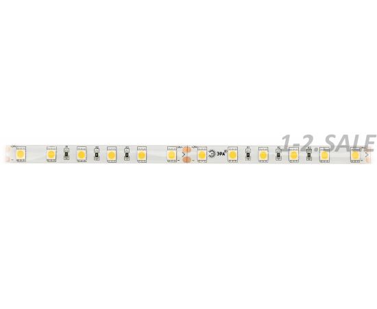 718384 - ЭРА лента св/д 24V 14.4w/m 60led/m IP65 теплый SMD5050, 5m LS5050-14.4-60-24-65-2700К-5m 4199 (4)