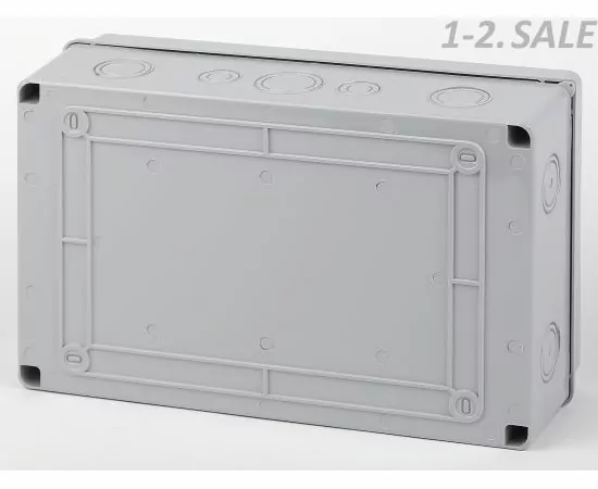 737604 - ЭРА SIMPLE бокс (корпус) пластик КМПн-15 мод. (ЩРН) навесной, опломбировка, серый IP65 (2)